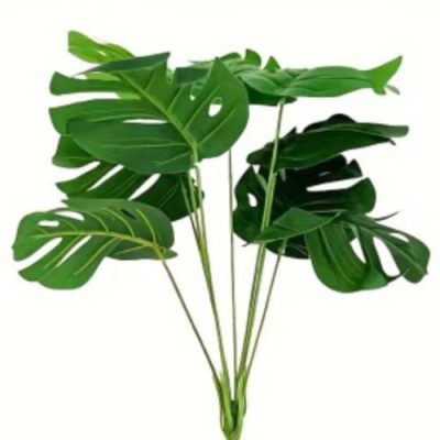 Monstera deliciosa pianta artificiale altezza 42 cm