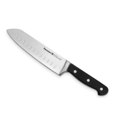 coltello santoku cm 17,5 cm in acciaio inox utensile da cucina