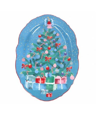 Ovale albero Christmasville